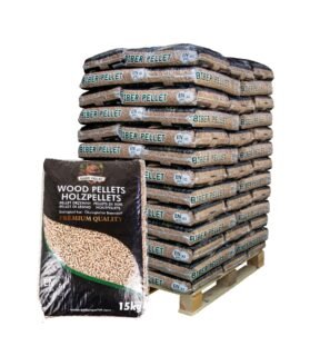 Biber Pellets de madeira para cama – 64×15 kg (960 kg) Palete