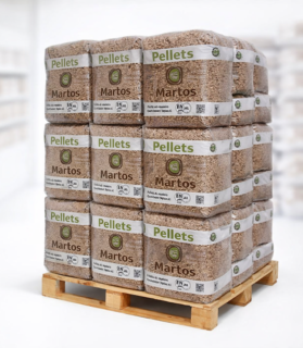 Pellets Martos ENplus A1 – Palete 70 Sacos 15kg