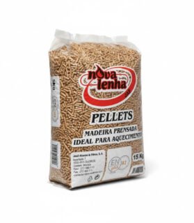 Pellets NovaLenha A1 Plus Certificados – Palete 1155kg Pinho 100% Natural