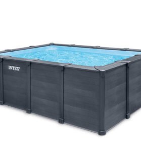 Piscina Tubular Graphite Retangular 4 x 3 x 1,24 m – Intex